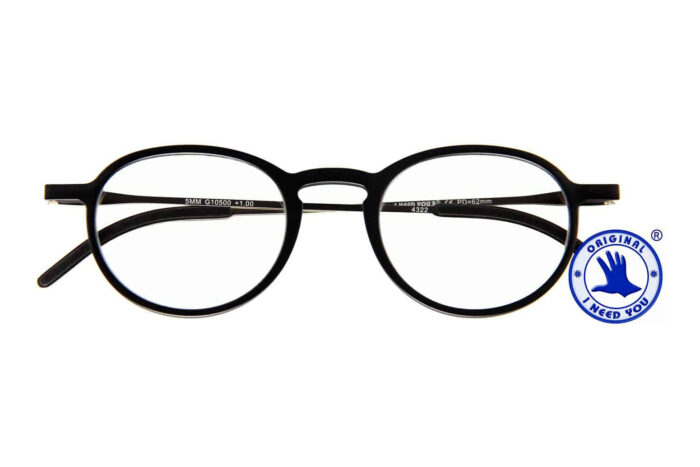 Lesebrille I Need You 5mm schwarz geschlossen