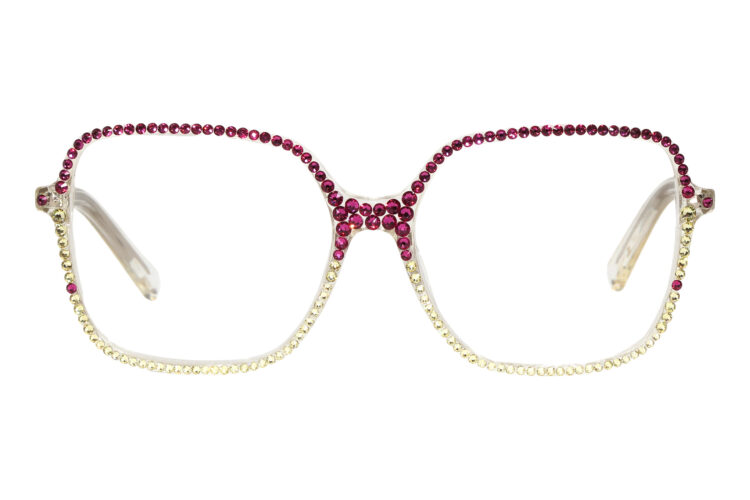 Lesebrille mit Strasssteinchen Lily
