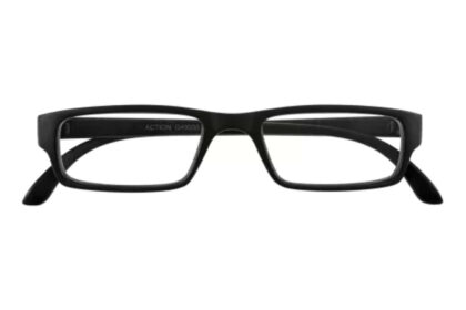 Lesebrille I Need You Action schwarz matt frontal