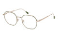 I Need You Lesebrille Yoko grün gold Produktbild seitlich