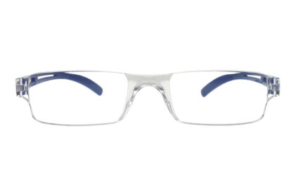 Lesebrille I Need You Joy blau frontal
