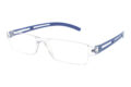 Lesebrille I Need You Joy blau seitlich