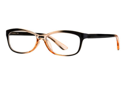 Lesebrille  Lexxoo 4094A braun schwarz seitlich