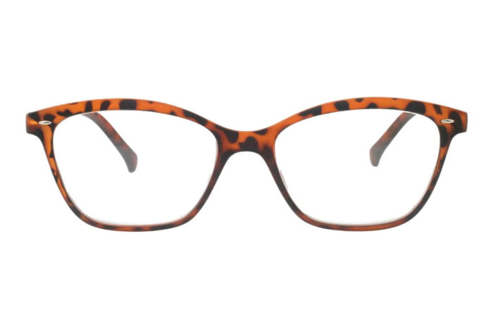 Lesebrille LEXXOO 4120A demi braun frontal