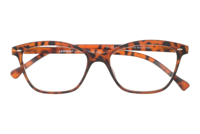 LEXXOO Lesebrille 4120A demi braun geschlossen