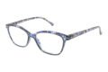 LEXXOO Lesebrille 4120A marmor blau seitlich