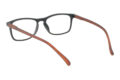 LEXXOO Lesebrille 4128B schwarz braun innen