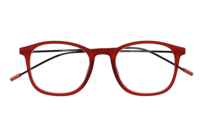 Lesebrille Lexxoo 4153 rot geschlossen