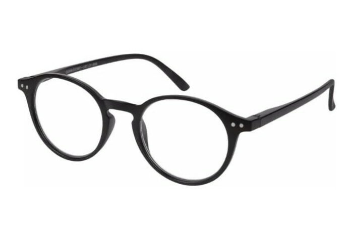 Lesebrille I Need You Quinn schwarz seitlich Produktbild