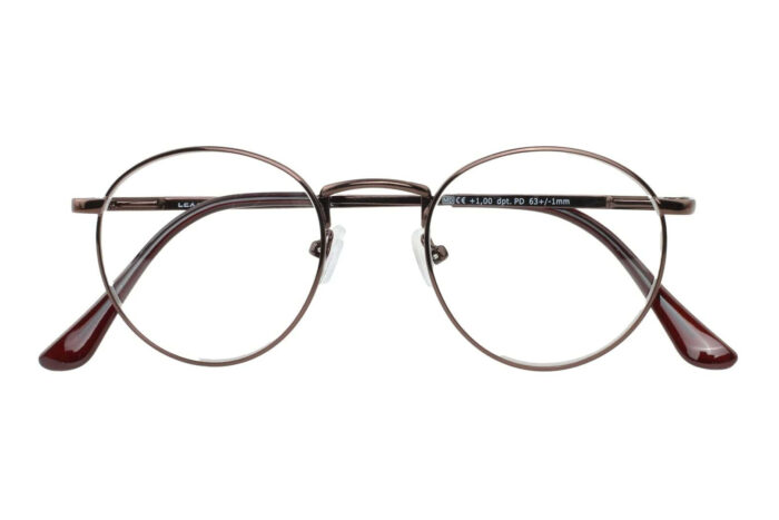 Lesebrille LEXXOO 4090A Braun geschlossen
