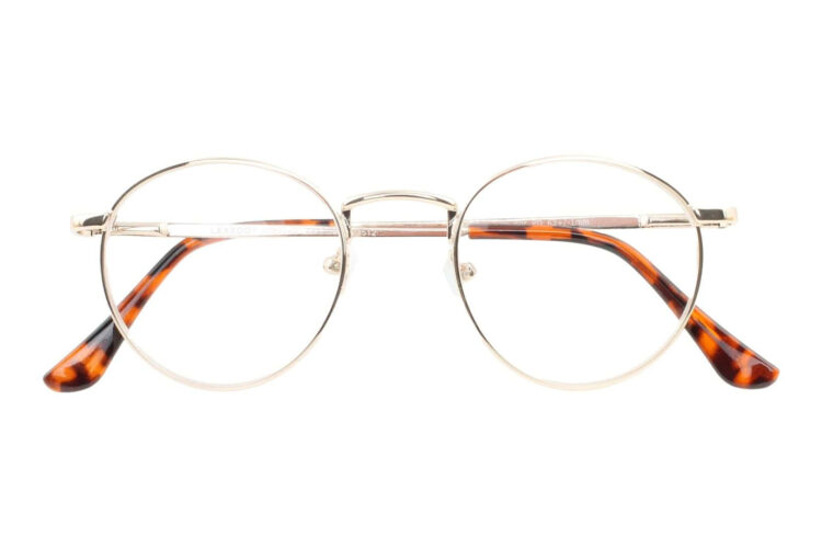 Lesebrille LEXXOO 4090A GOLD geschlossen