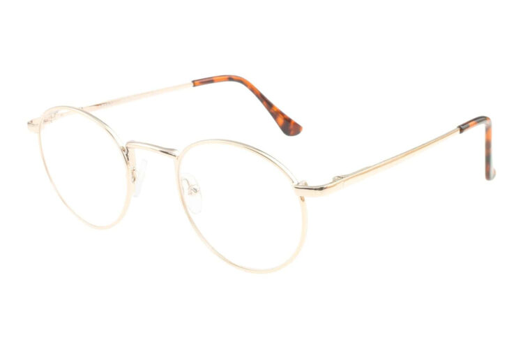 Lesebrille LEXXOO 4090A GOLD seitlich