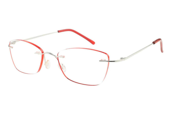Reading glasses LEXXOO 4190 red sideways Reading glasses LEXXOO 4190 red sideways