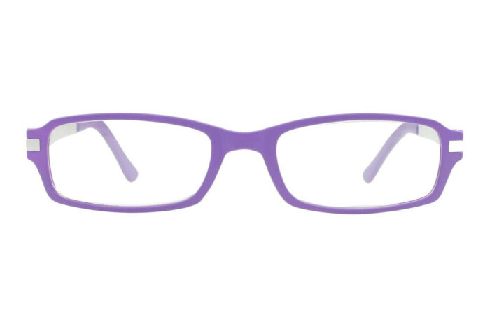 Lesebrille LEXXOO 4240 Lila Silber frontal