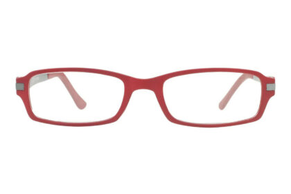 Lesebrille LEXXOO 4240 Rot Grau frontal