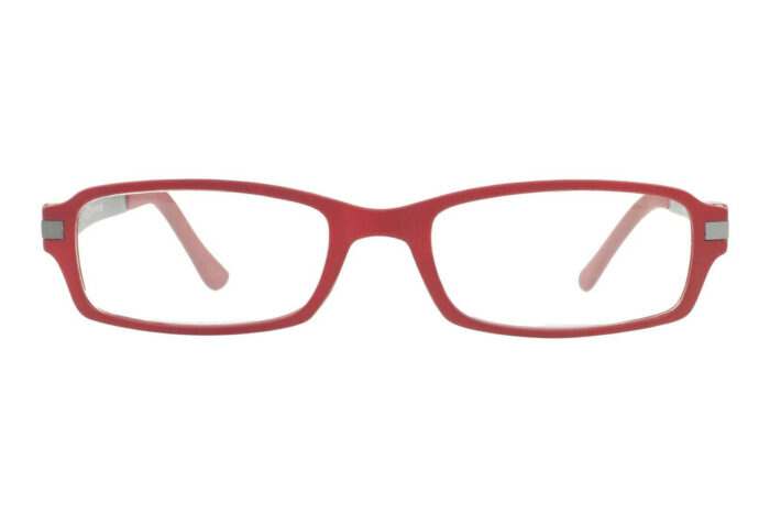 Lesebrille LEXXOO 4240 Rot Grau frontal