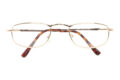 MONTANA 97A Lesebrille Gold geschlossen