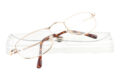MONTANA 97A Lesebrille Gold mit Etui