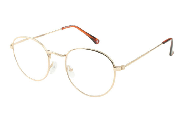 Montana Lesebrille MR54 gold seitlich