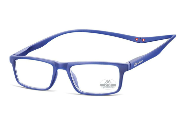 Lesebrille Montana MR59 blau seitlich