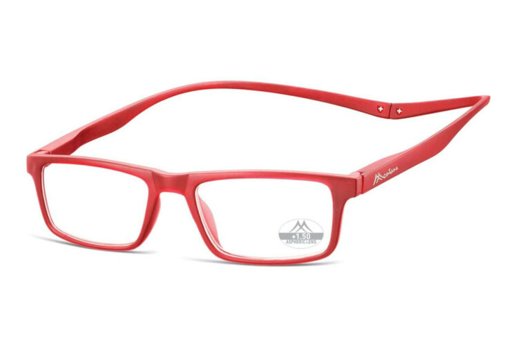 Lesebrille Montana MR59 rot seitlich