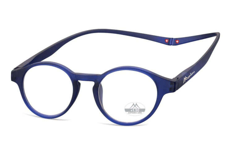 Lesebrille Montana MR60 blau seitlich