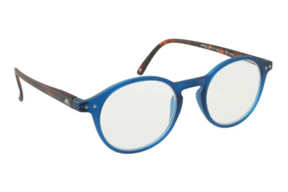 Lesebrille Montana MR65 blau havanna frontal Produktbild