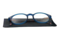 Lesebrille Montana MR65 blau havanna auf Etui Produktbild