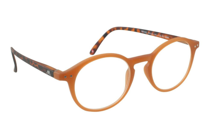 Lesebrille Montana MR65 braun-havanna seitlich Produktbild