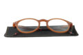 Lesebrille Montana MR65 braun-havanna auf Etui Produktbild