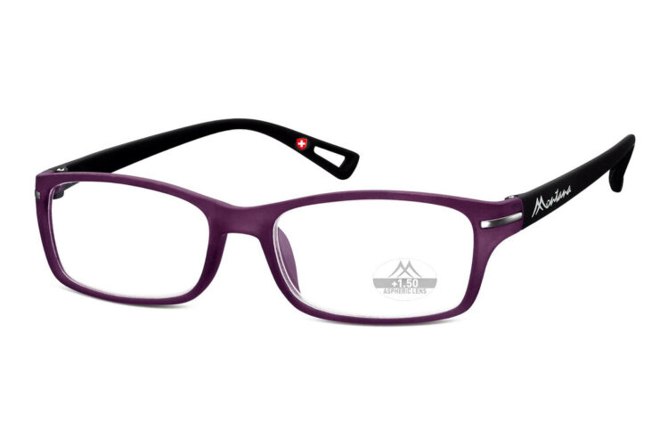 Reading glasses Montana MR76 purple sideways