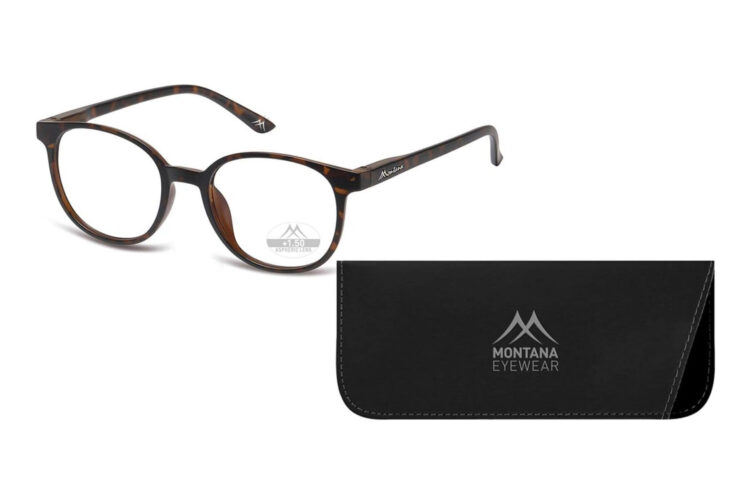 Lesebrille Montana MRC2 havanna mit Etui