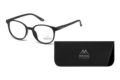 Lesebrille Montana MRC2 schwarz mit Etui