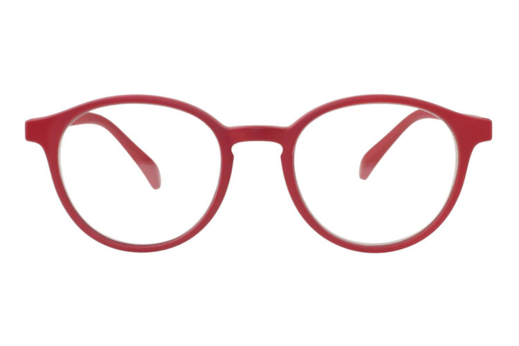Lesebrille News Optic No. 88 rot frontal Produktbild