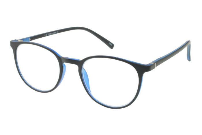 Reading glasses Victoria Linda blue side Product image