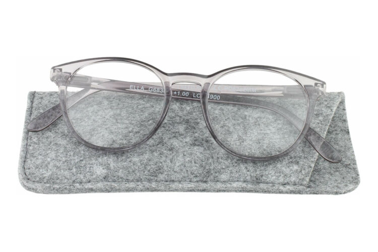 i-need-you-ELLA-grau-mit-etui Lesebrille Produktbild I Need You Ella grau