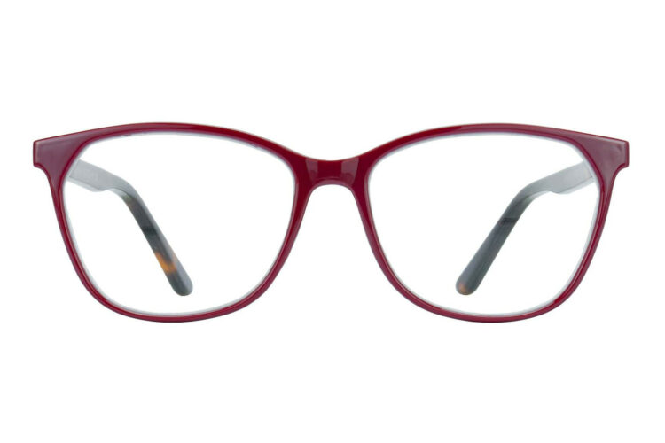 Reading glasses I NEED YOU Donna wine red frontal