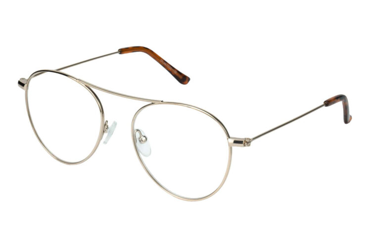 Lesebrille I Need You Dylan gold seitlich