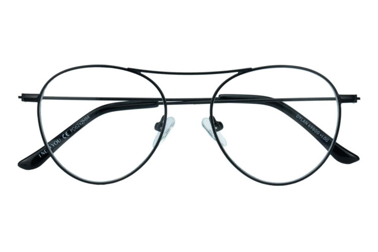 Lesebrille I Need You Dylan schwarz geschlossen