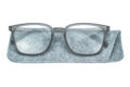Lesebrille.de Kollektion LB1001 grau mit etui