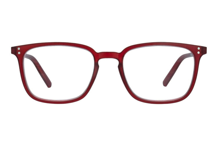 Lesebrille.de Collection LB1001 red frontal