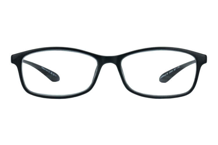 Lesebrille.de Kollektion LB3001 schwarz frontal
