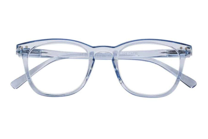 Lesebrille Victoria Collection Capri blau frontal