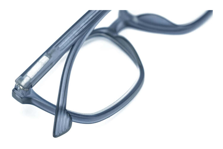 Lesebrille Lexxoo 4060B dunkelgrau extra