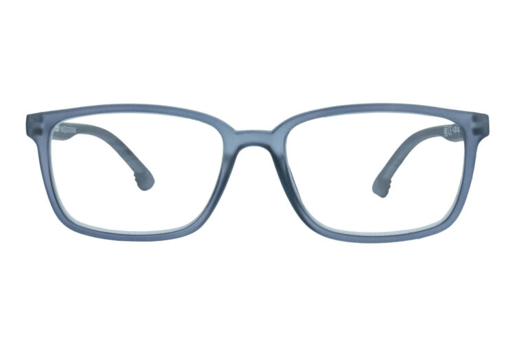 Lesebrille Lexxoo 4060B dunkelgrau frontal