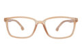 Lesebrille Lexxoo 4060B hellbraun frontal
