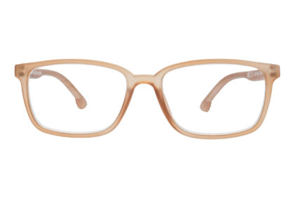 Lesebrille Lexxoo 4060B hellbraun frontal