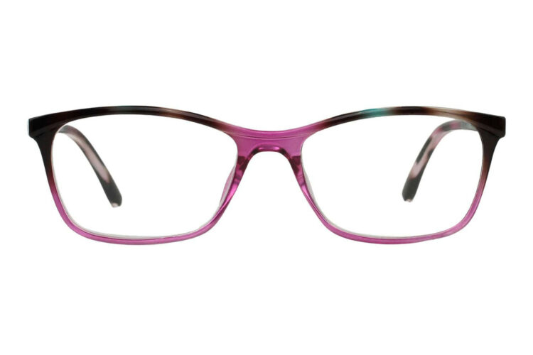 Lesebrille LEXXOO 4092 braun-pink frontal