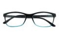Lesebrille LEXXOO 4092 schwarz-blau geschlossen