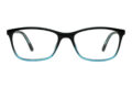 Lesebrille LEXXOO 4092 schwarz-blau frontal